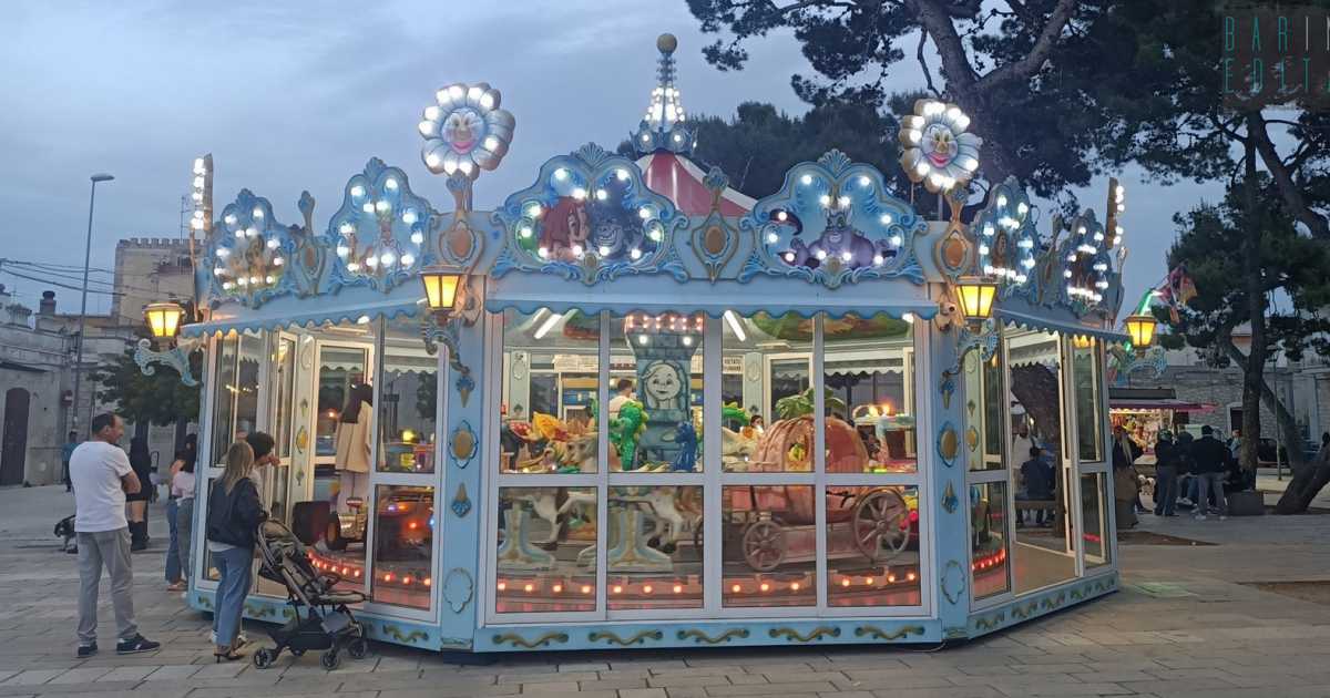 Bari, la storia della giostrina di Santo Spirito: un mondo magico che ha ispirato anche un film 